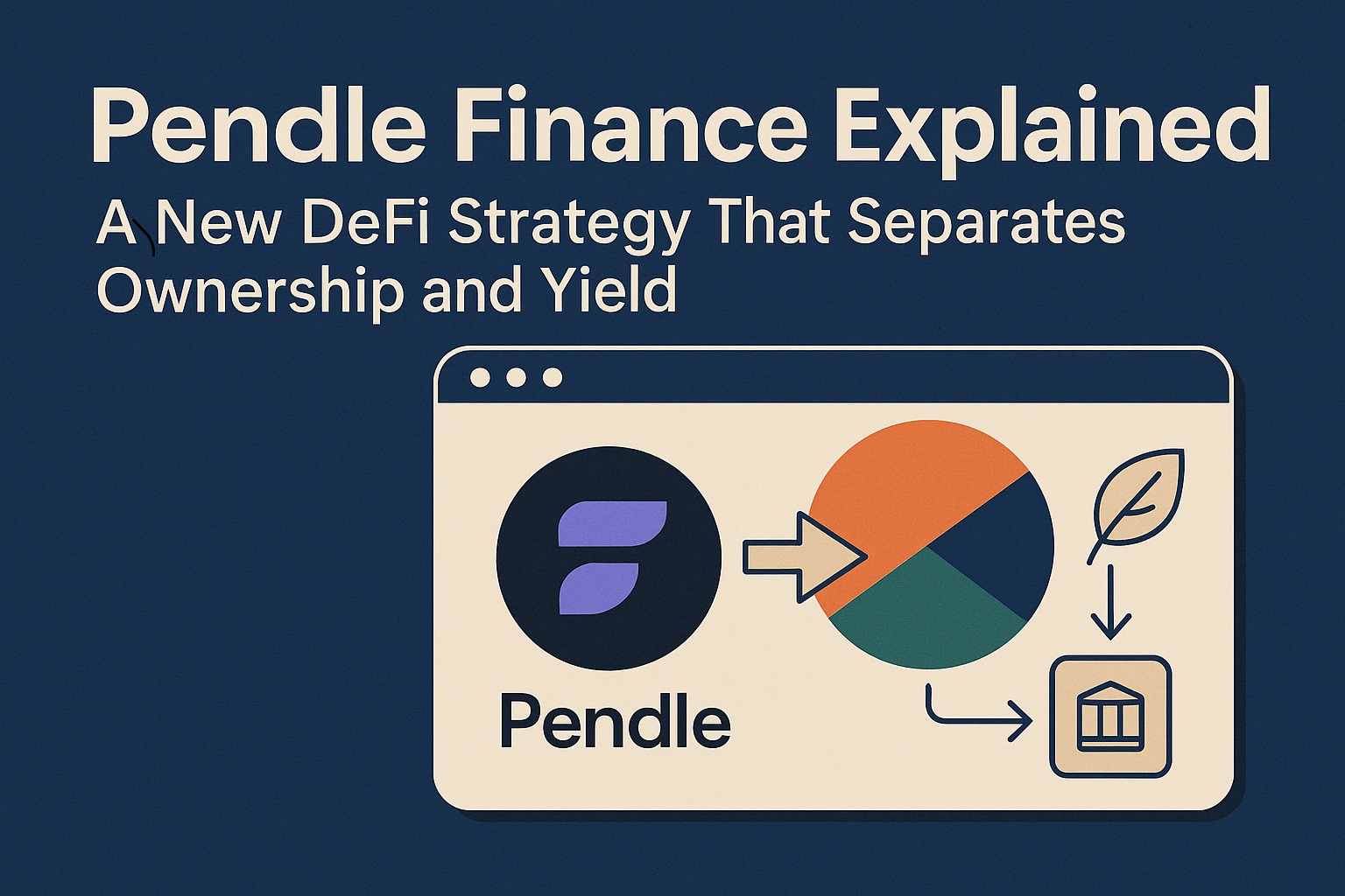 Pendle Finance Explained: A New DeFi Strategy That Separates Ownership and Yield