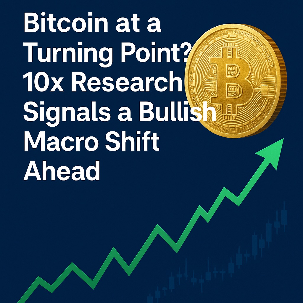 [News] Bitcoin at a Turning Point? 10x Research Signals a Bullish Macro Shift Ahead